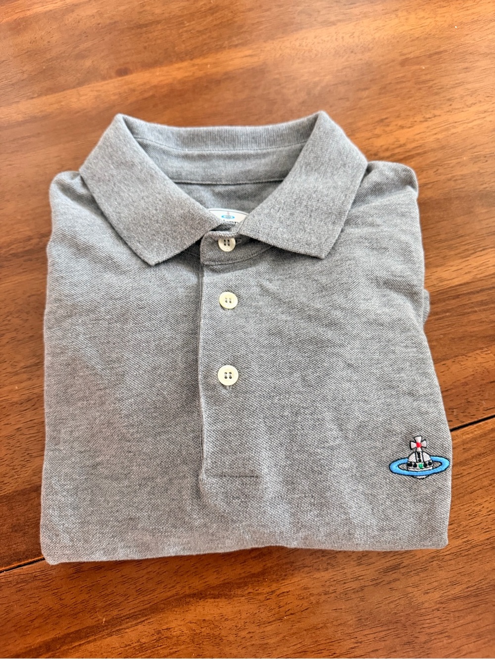 Vivienne Westwood men Polo Shirt with Embroidered Logo